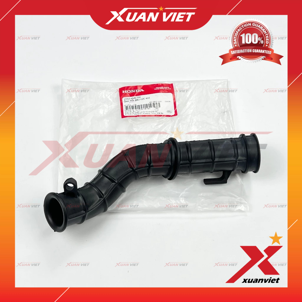 Ống nối bầu lọc khí Air Blade 110 2008 2009 2010 chính hãng, Cổ hút gió pô e AB 110 Fi Xăng Cơ Chế c