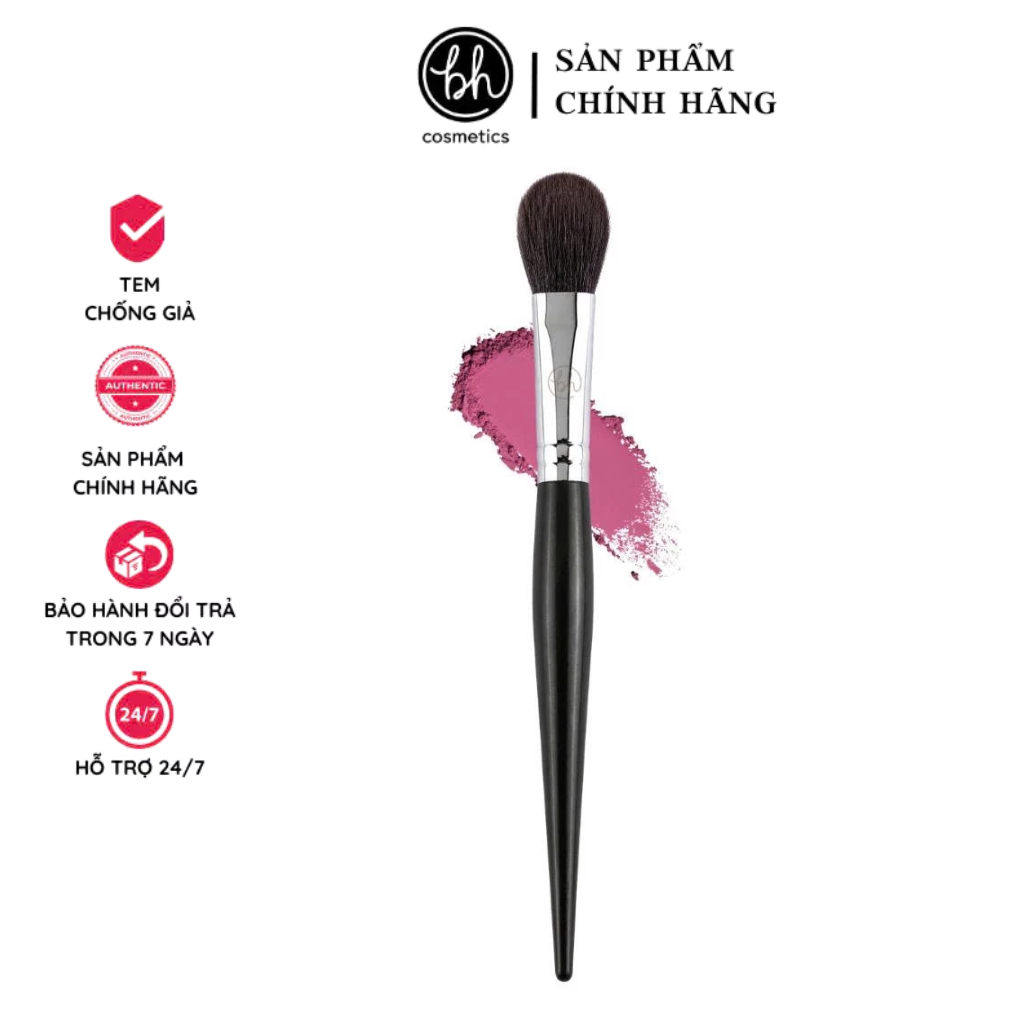 Cọ Má Hồng Highlight Setting BH Cosmetics Blush Brush BH917