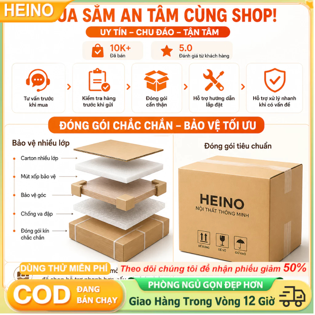 Nệm hơi - Dịch vụ đóng gói - Đóng gói trong hộp bìa cứng dày, mua một tặng một cho 3 khách hàng đầu tiên | BigBuy360 - bigbuy360.vn