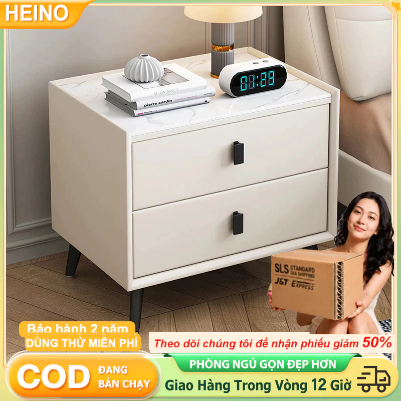 Bàn đầu giường bằng gỗ nguyên khối 2/3 tầng phòng ngủ phòng khách đèn tủ lưu trữ cao cấp sang trọng