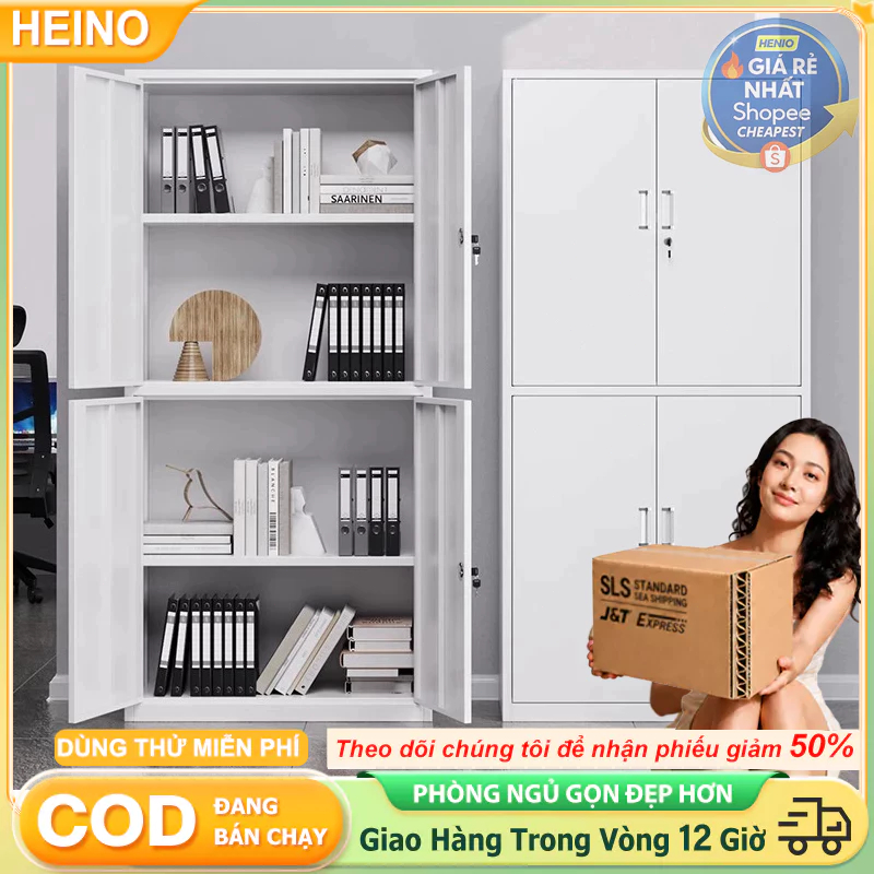 HENIO tủ sắt đựng hồ sơ  tủ đựng tài liệu văn phòng chắc chắn tiện dụng cho hồ sơ kế toán | BigBuy360 - bigbuy360.vn