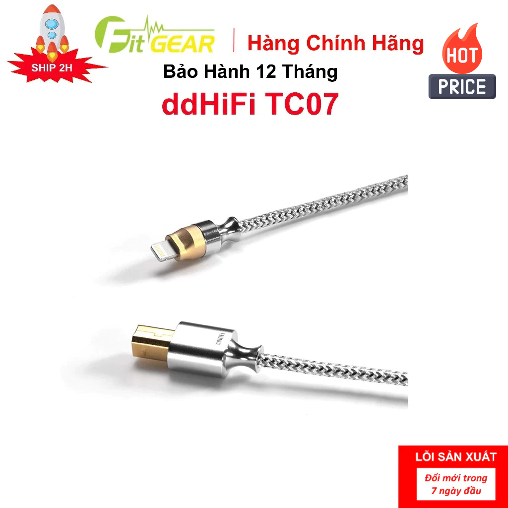 Dây USB ddHiFi TC07 Bảo Hành 12 Tháng Chính Hãng - FG2