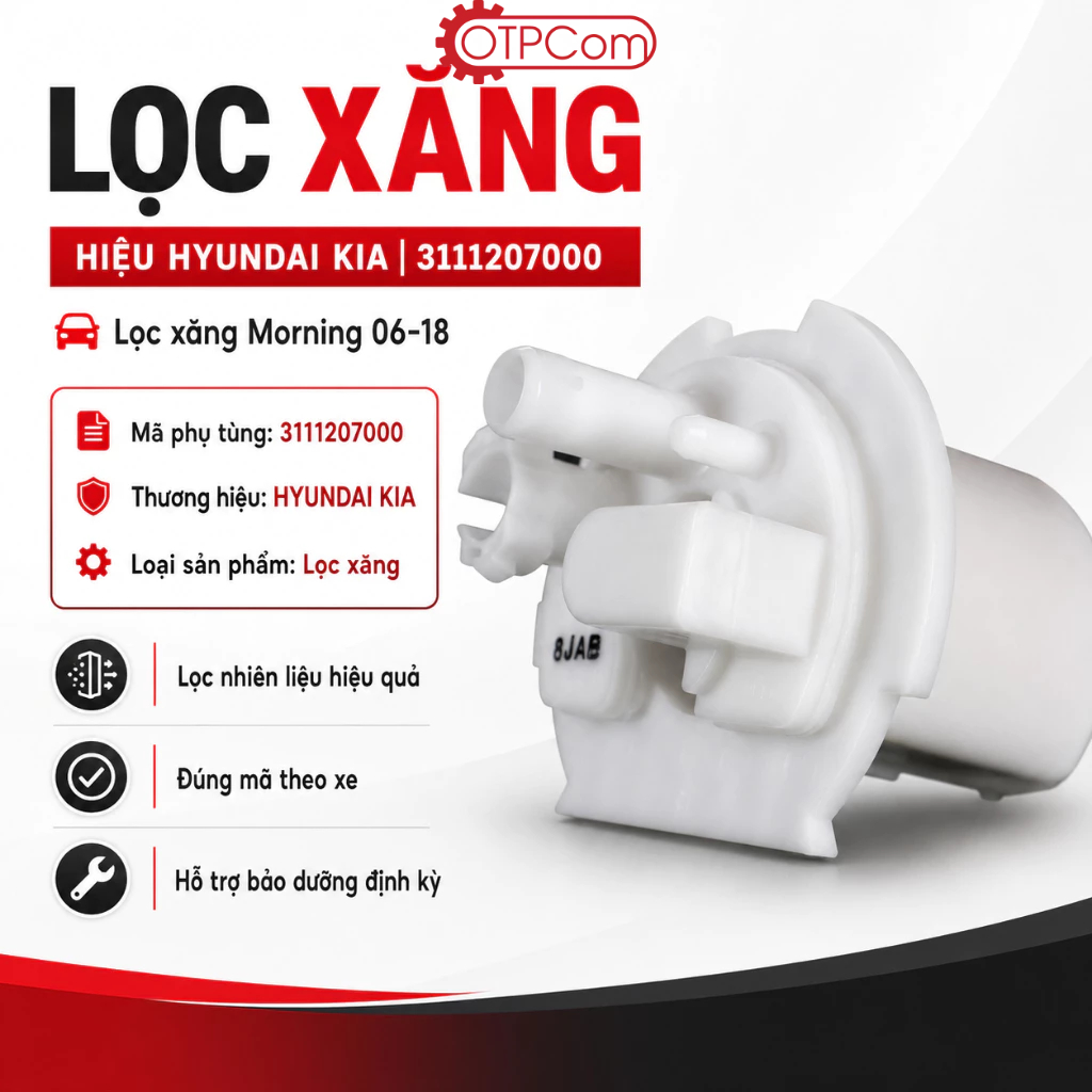 Lọc xăng Kia Morning 06~18 hiệu KIA | 3111207000