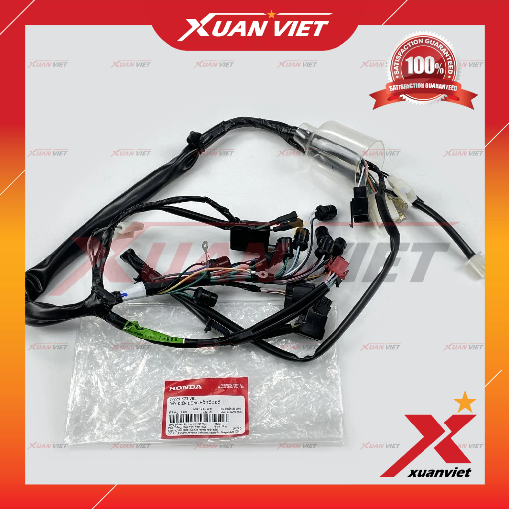 Dây điện đồng hồ Future Led 125 chính hãng, Dây điện đồng hồ tốc độ Fu led K73 2018 2020 2022 2025 2