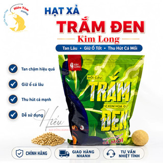 Mồi Câu, Hạt Xả Trắm Đen TH2 Kim Long Vị Kem Hoa Quả dùng xả ổ câu trực tiếp luôn ( gói 1500gr)
