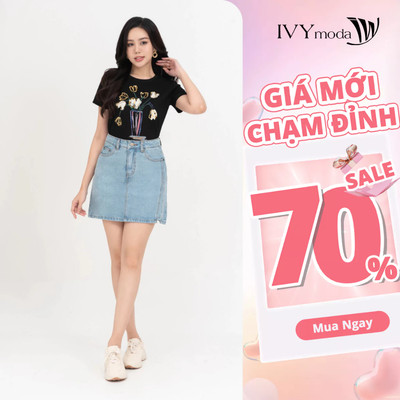 Chân váy bò Chloe IVY moda MS 32M8732