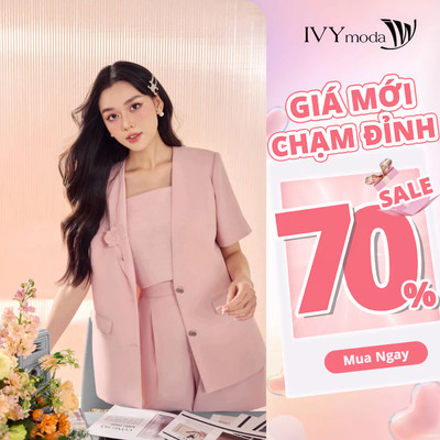 Áo Blazer nữ tay ngắn, áo blazer công sở dạo phố IVY moda MS 67M8817