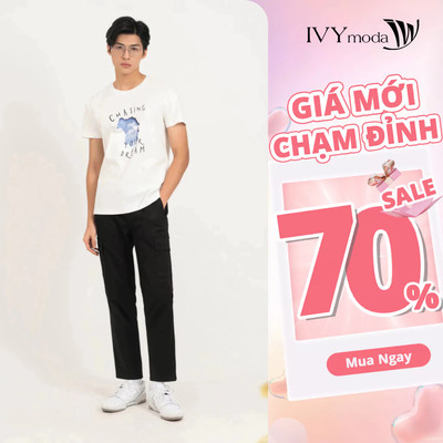 Quần dài Khaki Slim nam Metagent MS 22E3982