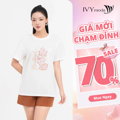 Áo thun nữ Reef Tee IVY moda MS 57M8745