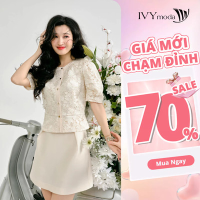 Chân váy Tapta 2 lớp IVY moda MS 31M8293