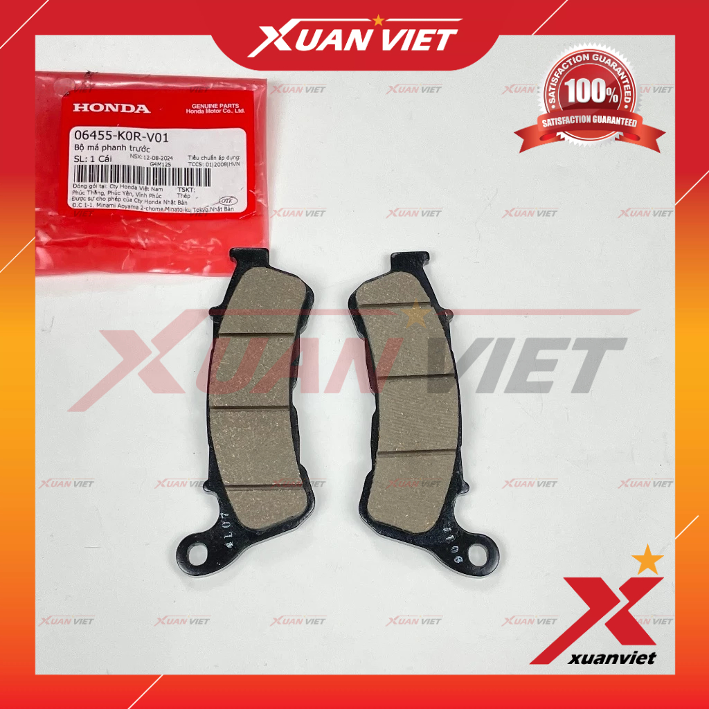 Bố thắng trước SH 125i, SH 150i, SH 160i, Má phanh đĩa trước SH ABS CBS 2017 2019 2020 2022 2023 202