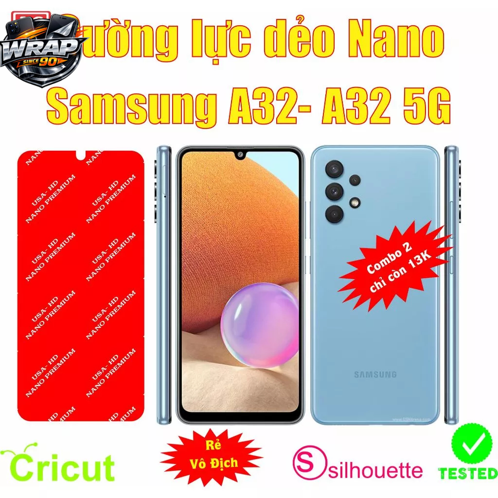 Cường lực dẻo bảo vệ màn hình điện thoại Samsung A32 A32 5G