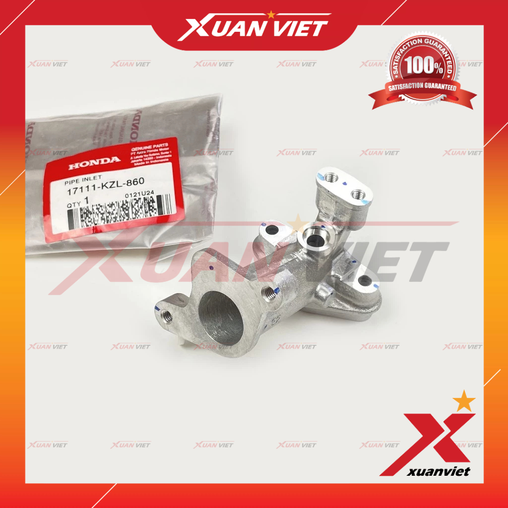 Co xăng Vision 110 2011 2012 2013 2014, Cổ xăng Cổ hút Vision 110 đời đầu KZL chính hãng - 17111KZL8