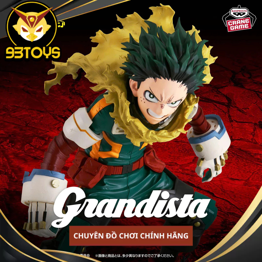MÔ HÌNH MY HERO ACADEMIA GRANDISTA-MIDORIYA IZUKU-