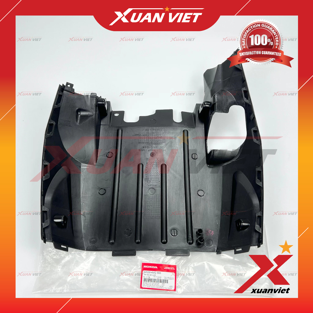 Ốp gầm Air Blade 110 2007 2008 2009 2010 chính hãng, Tấm ốp sàn dưới Sàn rác AB 110 Fi phun xăng, AB