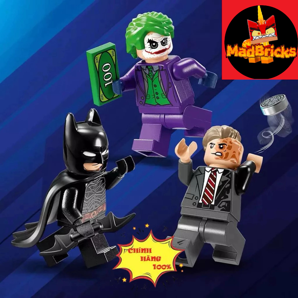 (LEGO MINI DC COMIC 76303) TÁCH LẺ TÁCH LẺ MINI LEGO TUMBLER , BATMAN , JOKER , TWOFACE