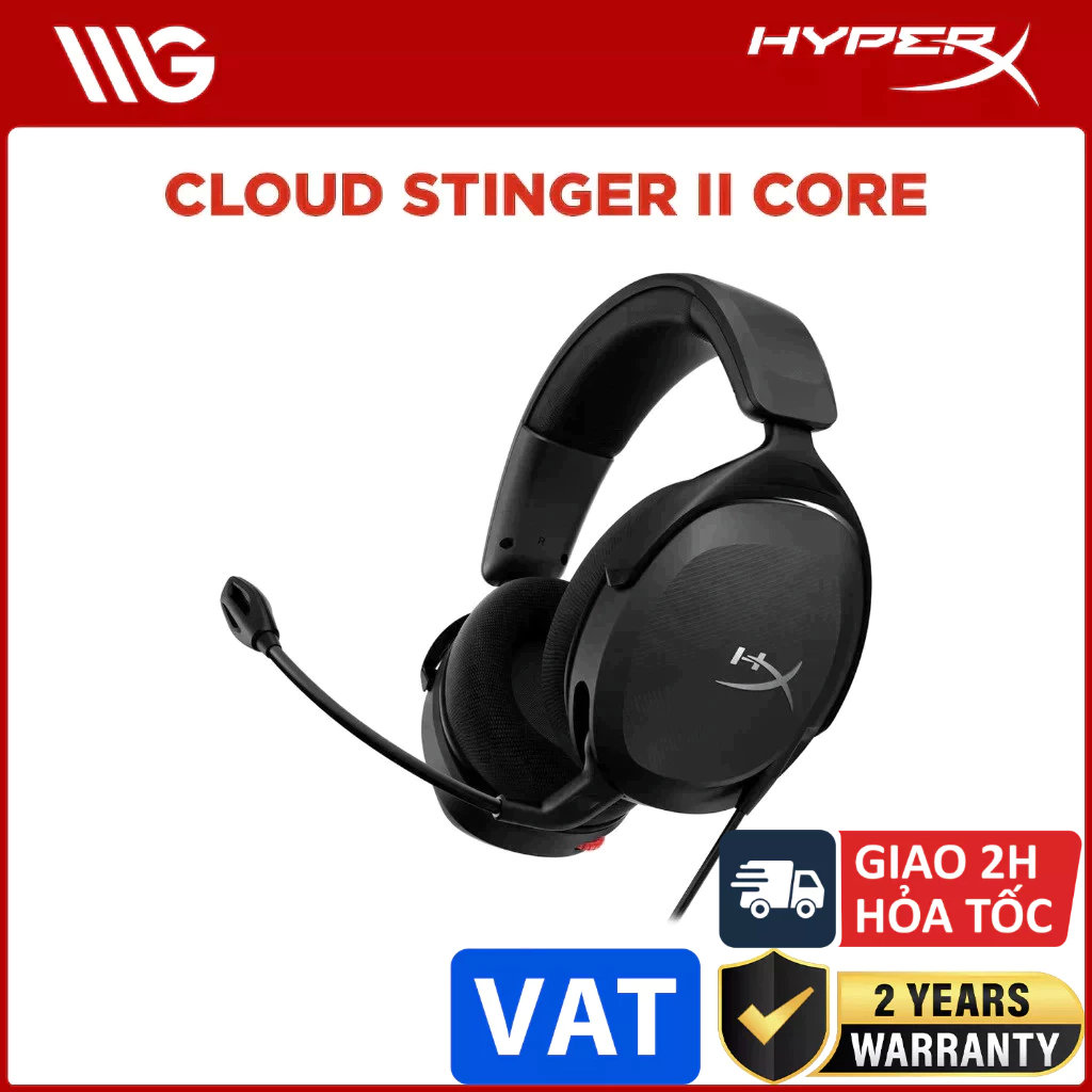 Tai nghe Gaming Over-ear HyperX Cloud Stinger II Core (683L9AA)