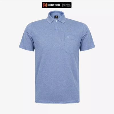 Áo polo nam KHATOCO có túi mã A2MN498R2-VNMA 064-2803-N