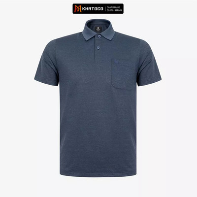 Áo polo nam KHATOCO có túi mã A2MN498R2-VNMA 066-2803-N