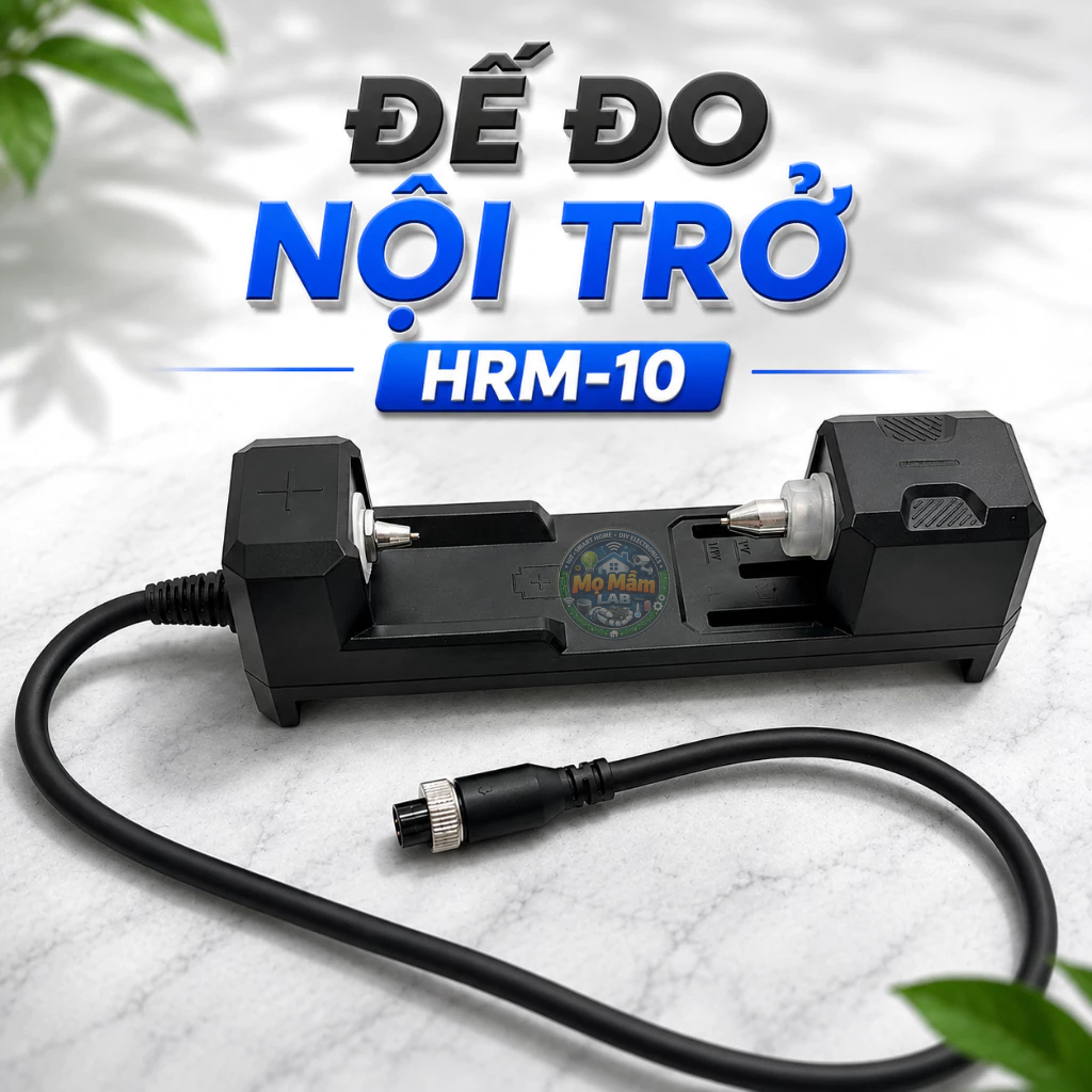 Đế đo nội trở pin FNIRSI dùng cho máy đo nội trở FNIRSI HRM-10