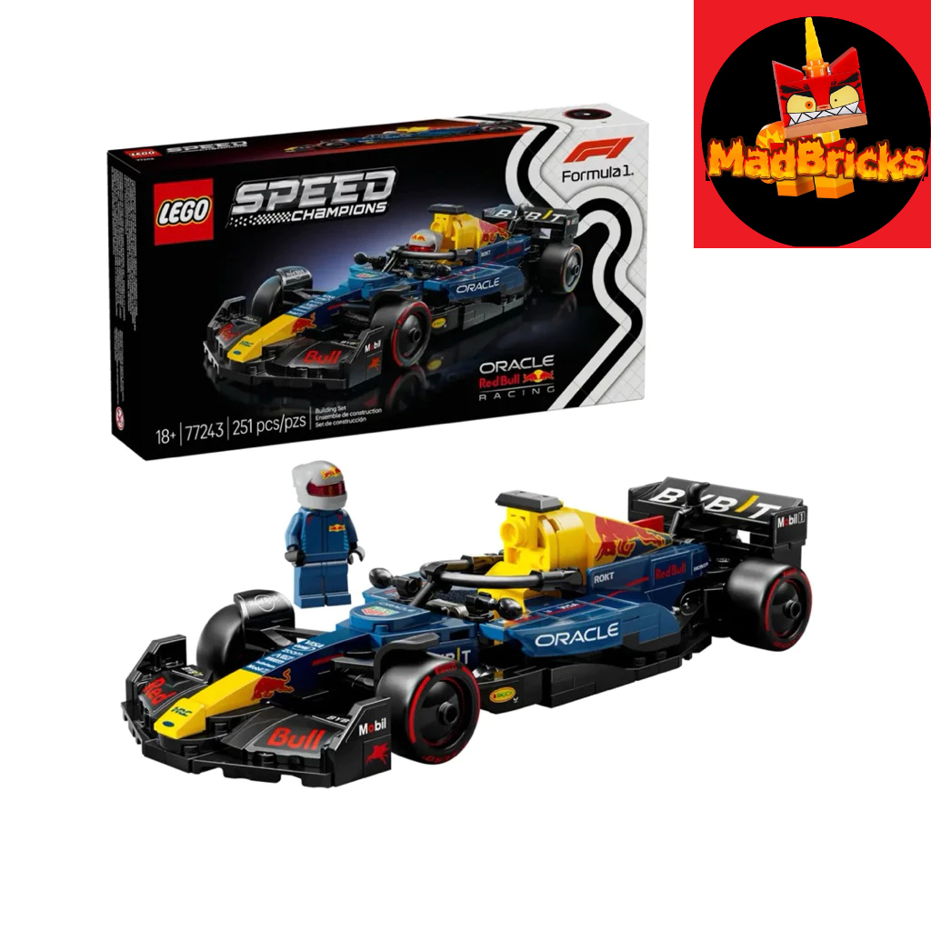 (HÀNG SIÊU HOT )Xe Đua Oracle Red Bull RB20 F1 LEGO SPEED CHAMPIONS 77243 (251 chi tiết)