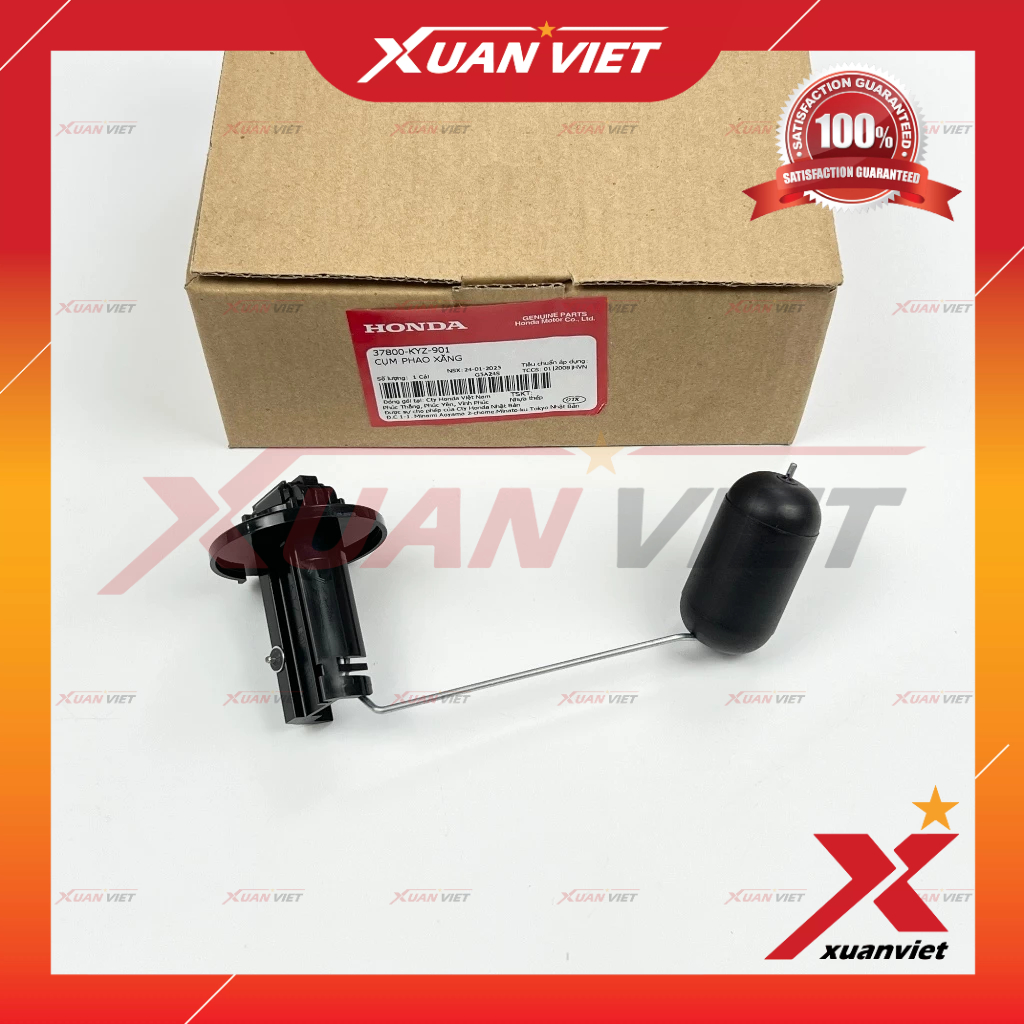 Cụm phao xăng Future 125 2012 2013 2014 2015 (Bình xăng con) chính hãng, Phao báo xăng Fu mập 125 - 