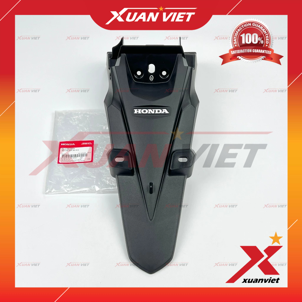 Dè sau biển số Wave RSX 110 2015-2019 chính hãng, Đuôi dè Chắn bùn sau Wave Rsx 110 Fi Bxc - 80110K0