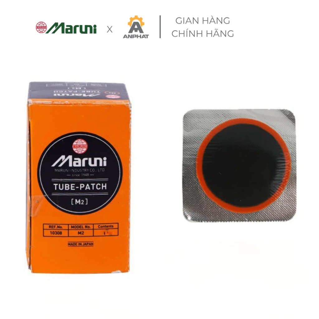 Vỉ 25 Miếng Vá Săm Maruni M2 40mm