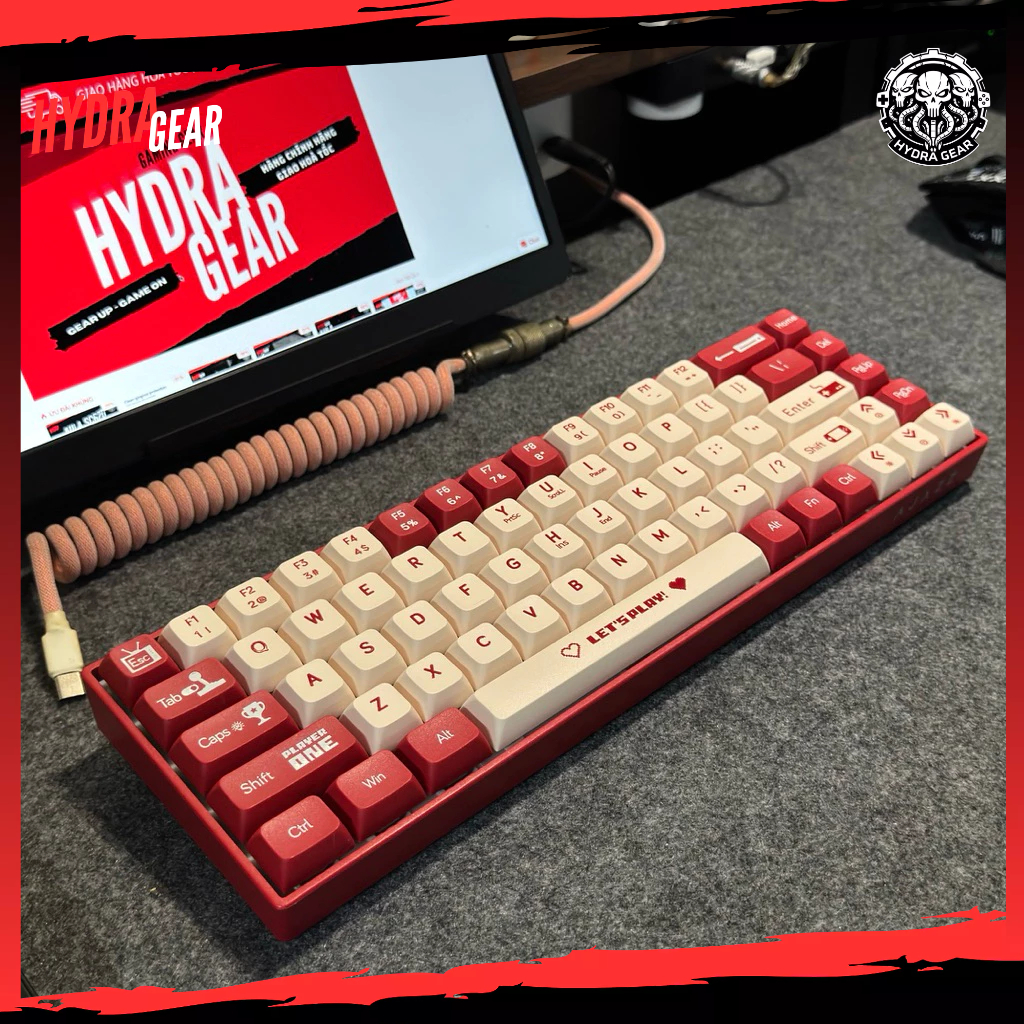 [HỎA TỐC] Bàn Phím Cơ AJAZZ AK680 - Layout 68% | Hotswap Rivet, Led Rainbow, 1 mode