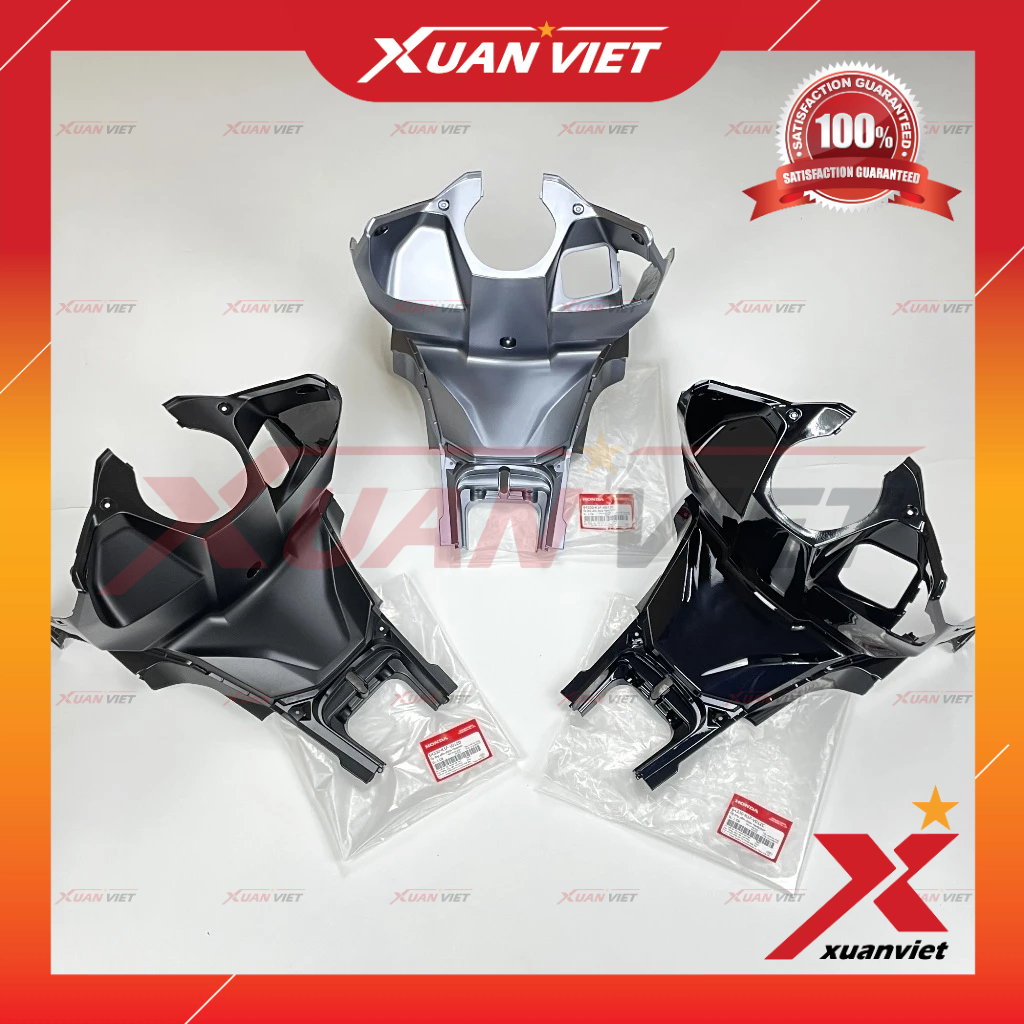 Yếm ổ khóa Air Blade AB 160/150/125 đời 2020 2022 2024 2025 chính hãng, Ốp ống yếm chính ab 160 6433