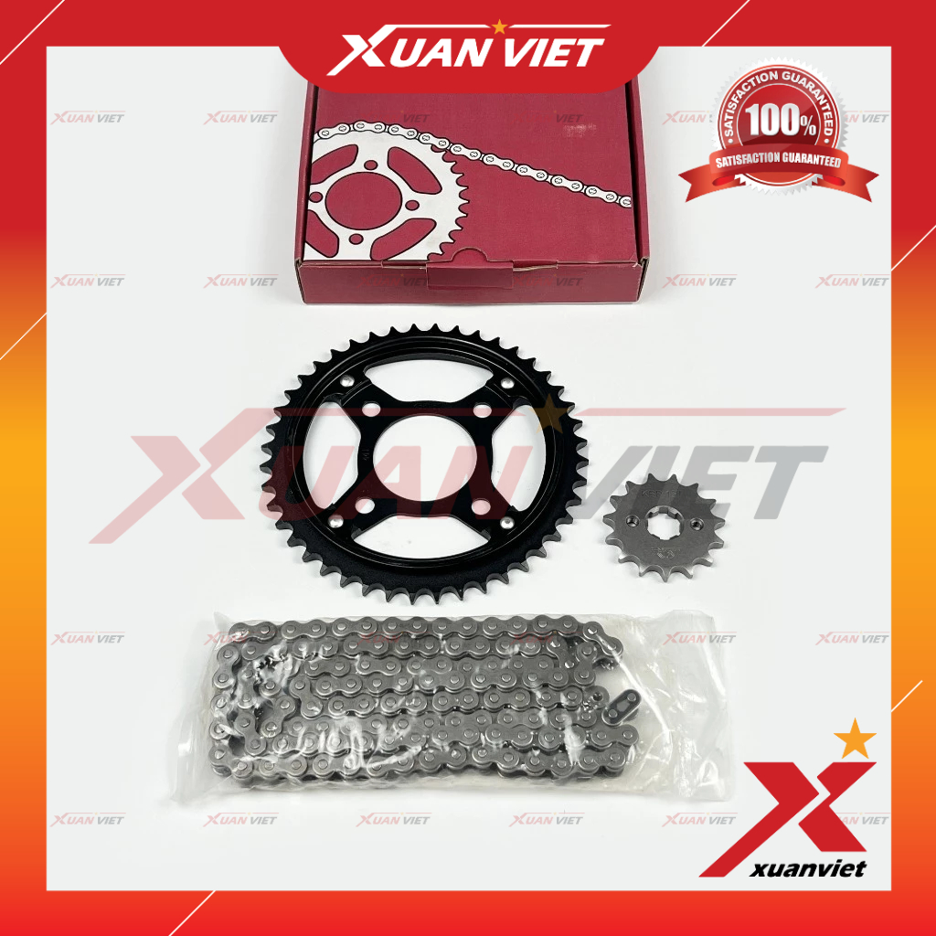 Bộ nhông sên đĩa Winner 150 V1, Winner X V2 (Sên thường), Bộ xích K56 Winner 150 2016-2020 chính hãn