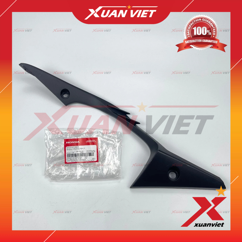 Nhựa nhám trong cánh yếm Wave RSX 110 2012 2013 2014 chính hãng, Ốp ống yếm trái phải RSX bọ ngựa, N