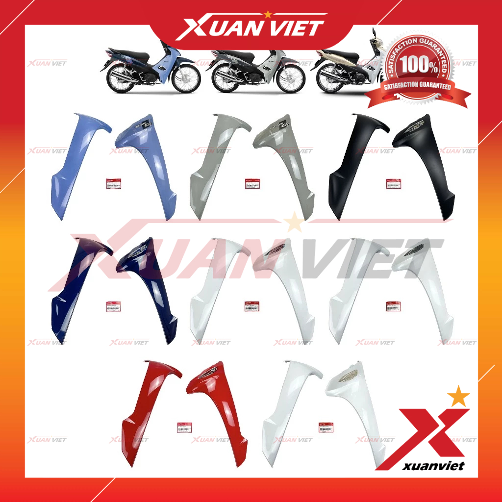 Yếm Ngoài Wave A 110 2024 2025, Bửng trước Cánh gà Wave Alpha, Wave Lớn 2017 2018 2019 2020 2021 202