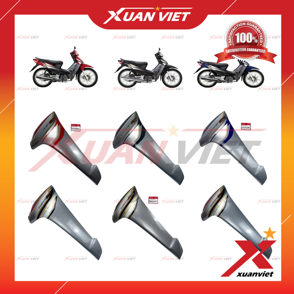 Yếm Wave S 100 2007 2008 2009 chính hãng, Bửng ngoài S100 Cánh yếm wave S