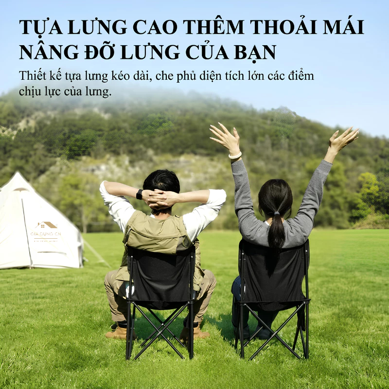 Ghế Camping Gấp Gọn Ngả Lưng Tmountain Chịu Lực Cao Cấp Dã Ngoại Du Lịch Ngoài Trời Thư Giãn | BigBuy360 - bigbuy360.vn