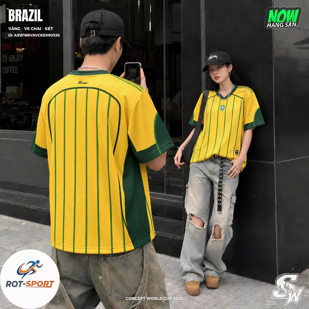 TUYỂN BRAZIL- 𝗦𝗧𝗥𝗘𝗘𝗧𝗪𝗘𝗔𝗥 - AMAC