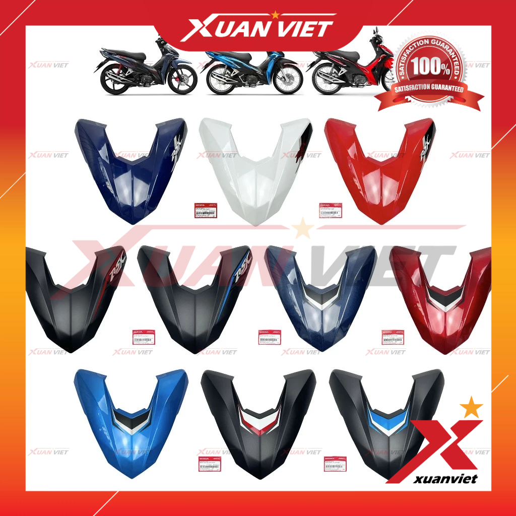 Mặt nạ nhỏ Wave RSX 110 2020 2021 2022 2023 chính hãng, Viền ốp nạ trước tay lái Wave Rsx 110 Vành đ