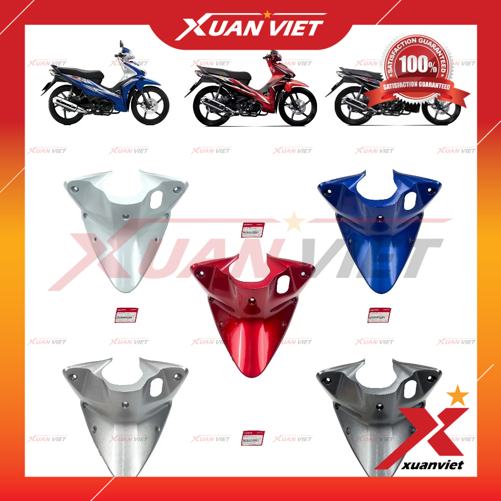Yếm ổ khóa Wave RSX 110 2009 2010 2011 chính hãng, ốp ống yếm trước RSX 110 - 64310KWW710Z
