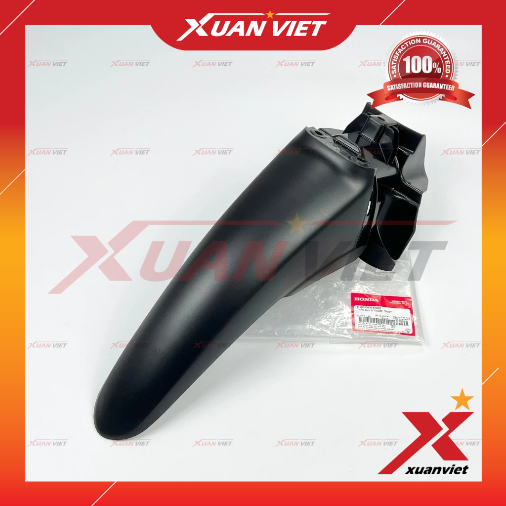 Dè trước B nhựa nhám Wave RSX 110 2015-2023 chính hãng, Chắn bùn B trước Wave Rsx 110 Fi Bxc - 61200