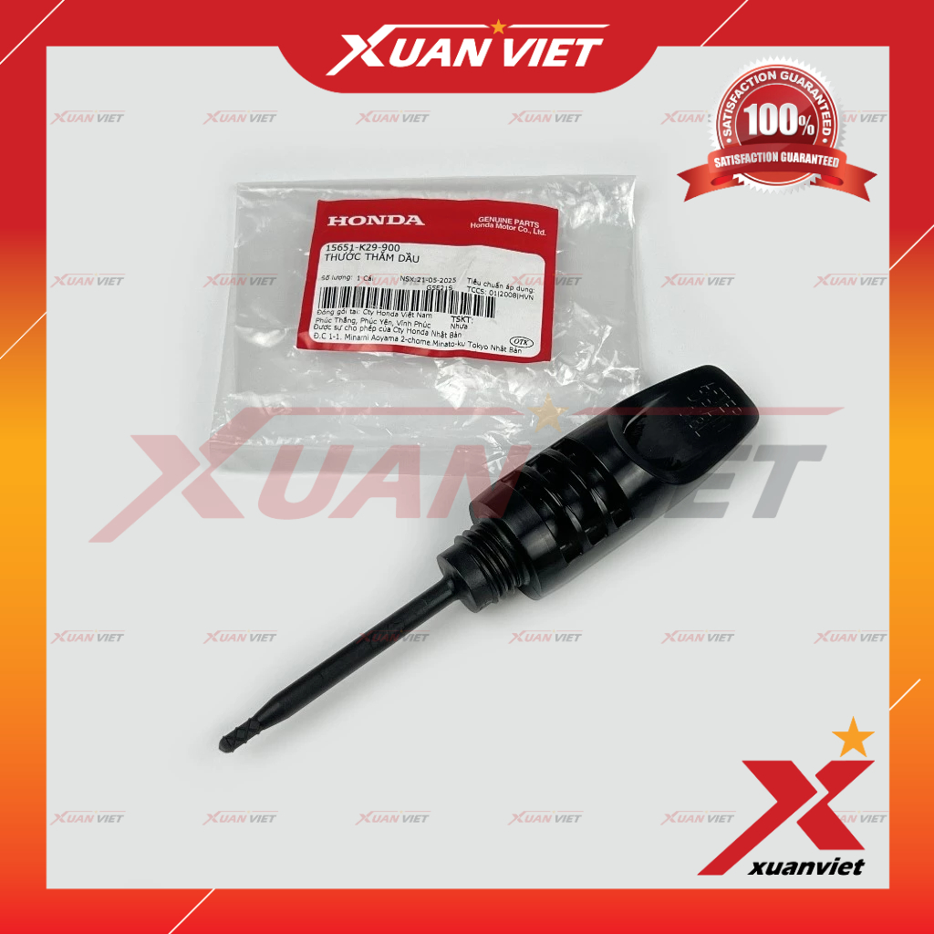 Ty thăm nhớt Sh Mode 125 2013-2020, Nắp châm nhớt Thước thăm dầu Sh Mode 2014 2015 2016 2017 2018 20
