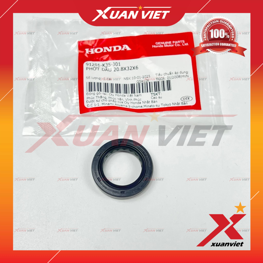 Phốt mâm lửa Air Blade 125/150, Vario Click 125/150, Lead 125, Sh Mode 125, PCX, SH 125/150 (20.8x32