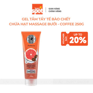 [HSD: 9/2026] Gel tắm tẩy tế bào chết chứa hạt massage Bưởi - Coffee Perfecta 250g