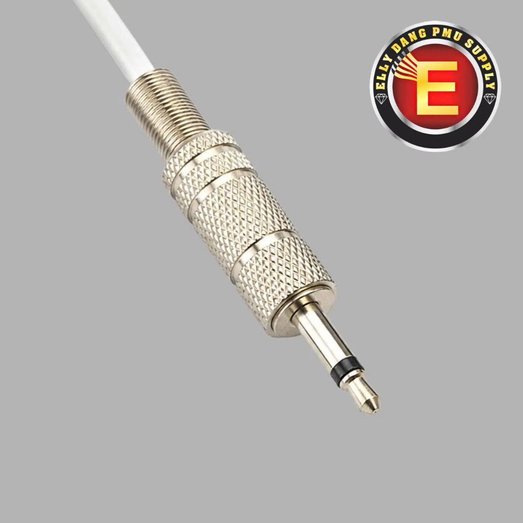 Dây Kết Nối Máy Pen BIOMASER P90 Pen V23 RCA 3.5mm Dài 2M – Phụ Kiện Máy Phun Xăm Tattoo