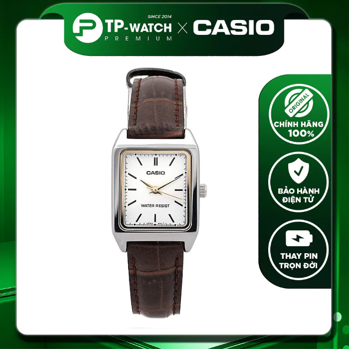 Đồng Hồ Nữ Dây Da Casio LTP-V007L-7E2UDF | Casio Vintage LTP-V007L-7E2