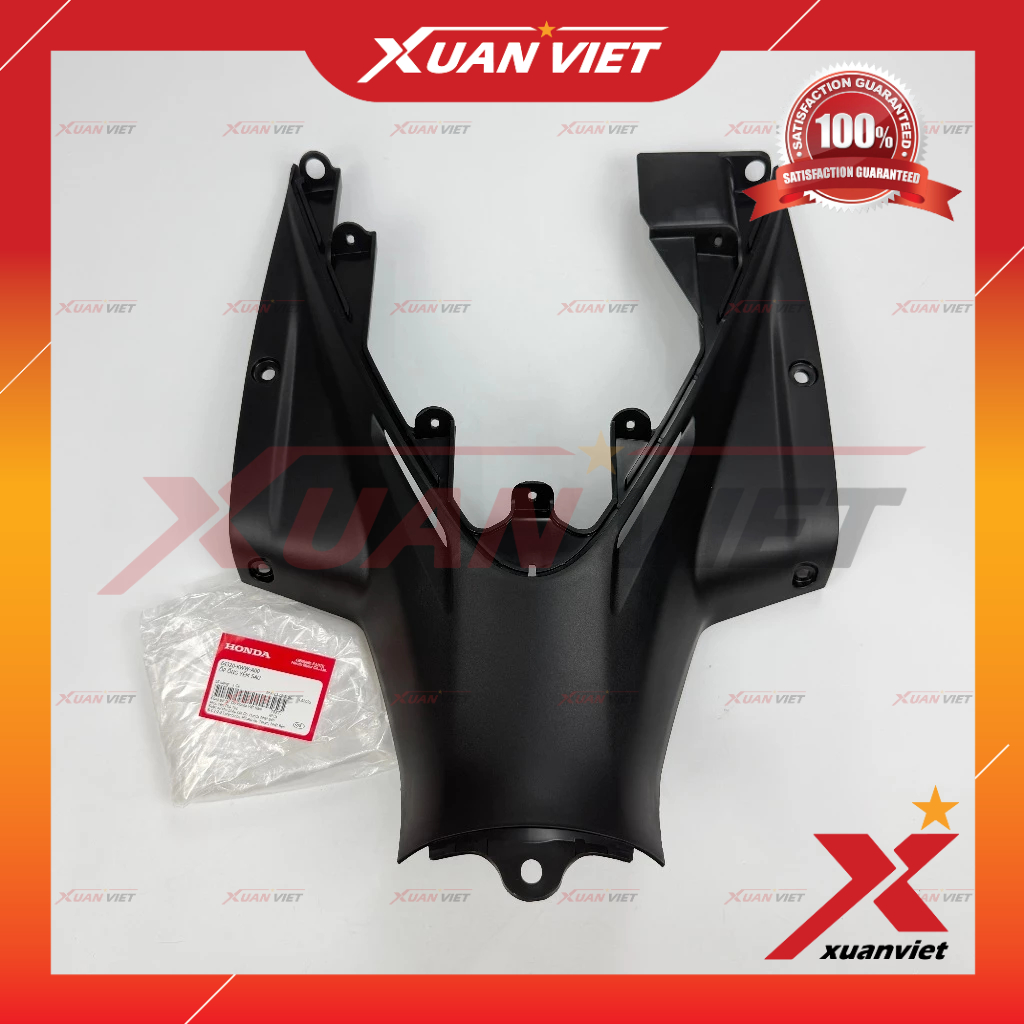 Ốp yếm sau Wave S 110 RS 110 RSX 110 2009 2010 chính hãng, ốp ống yếm nhựa nhám S110 RS110 RSX110 20