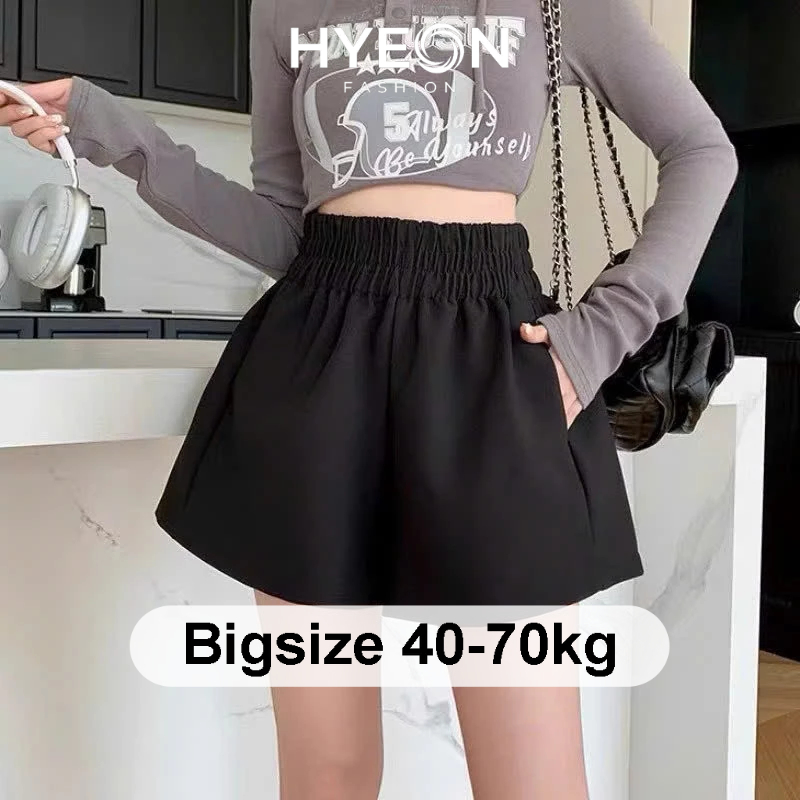 Quần đùi nữ Hyeon Fashion ống rộng chất kaki dày dặn mặc hè ở nhà m035