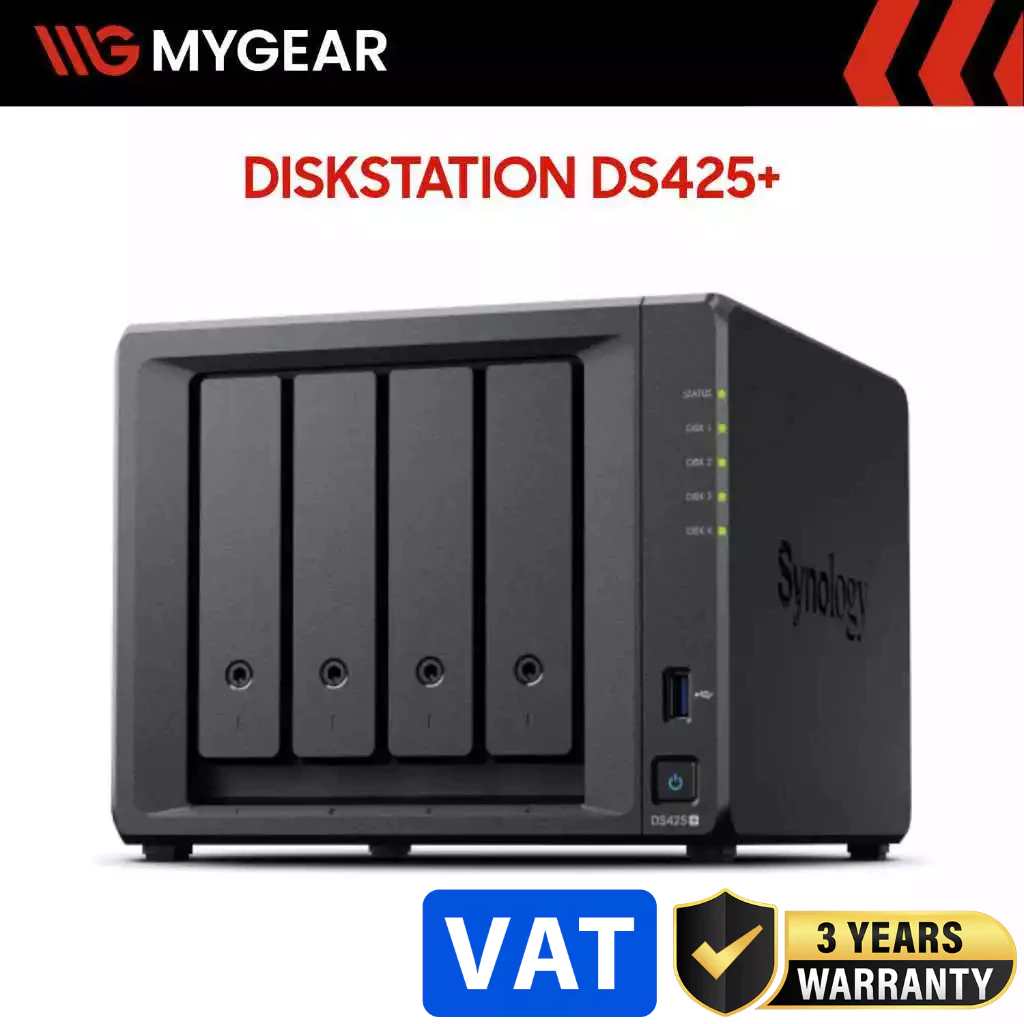 Thiết bị lưu trữ mạng NAS Synology DiskStation DS425+