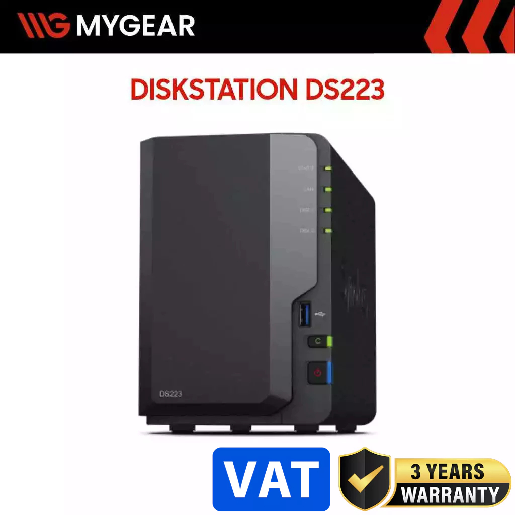 Thiết bị lưu trữ mạng NAS Synology DiskStation DS223