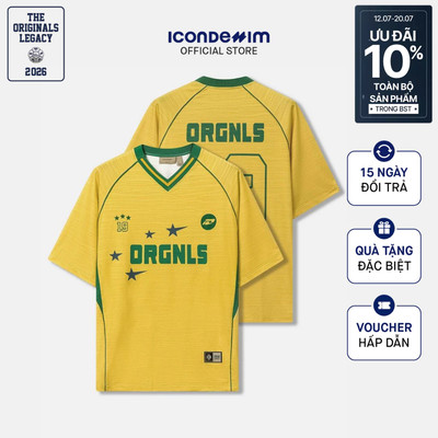 Áo Thun Nam ICONDENIM Golden Squad Form Boxy ATID0750