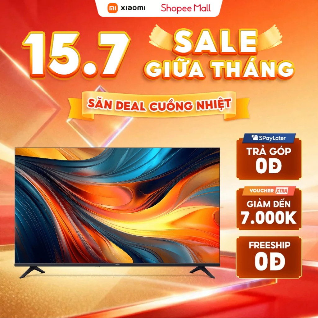 Smart Tivi Xiaomi TV A 43 FHD 2026 - 43 Inch - Phiên Bản Quốc Tế, Bảo Hành 24 Tháng